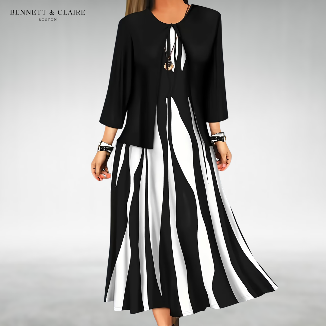Evelyn™ Elegant Two-Piece Dress Set