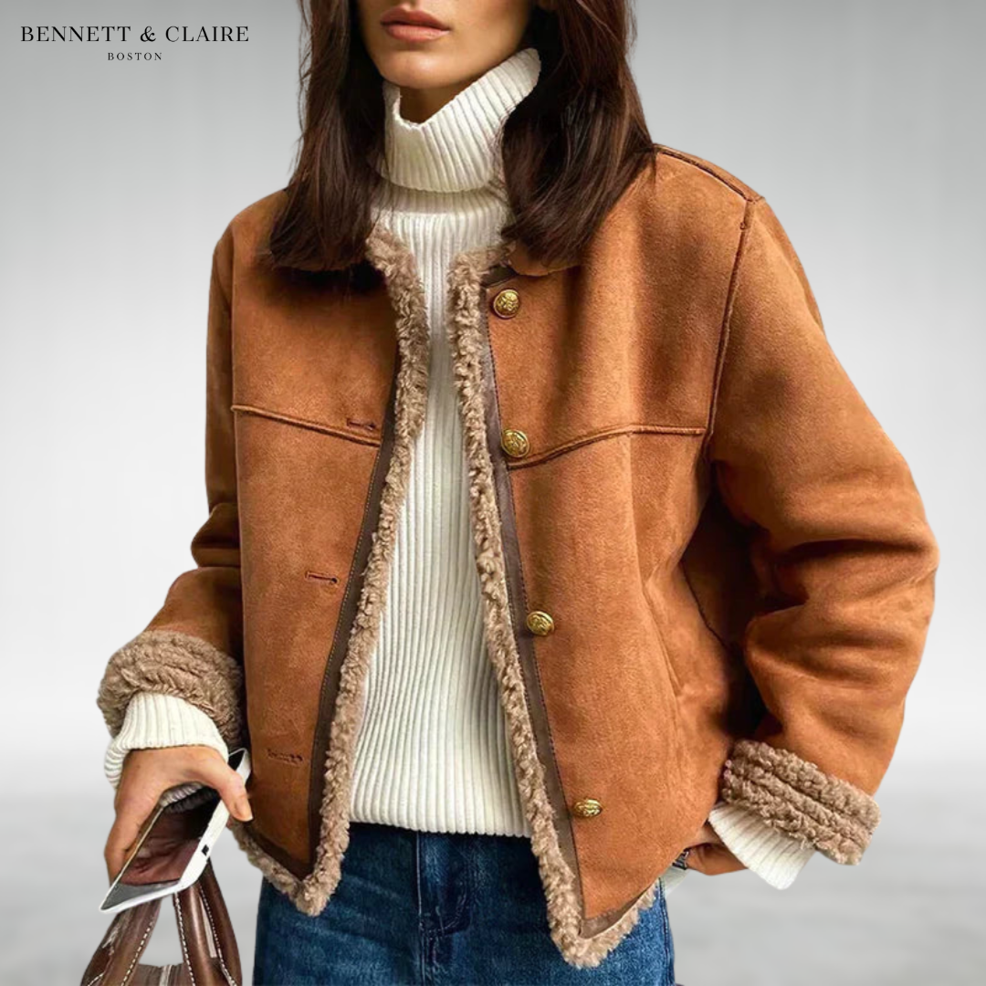 Audrey Buttoned Comfort Jacket