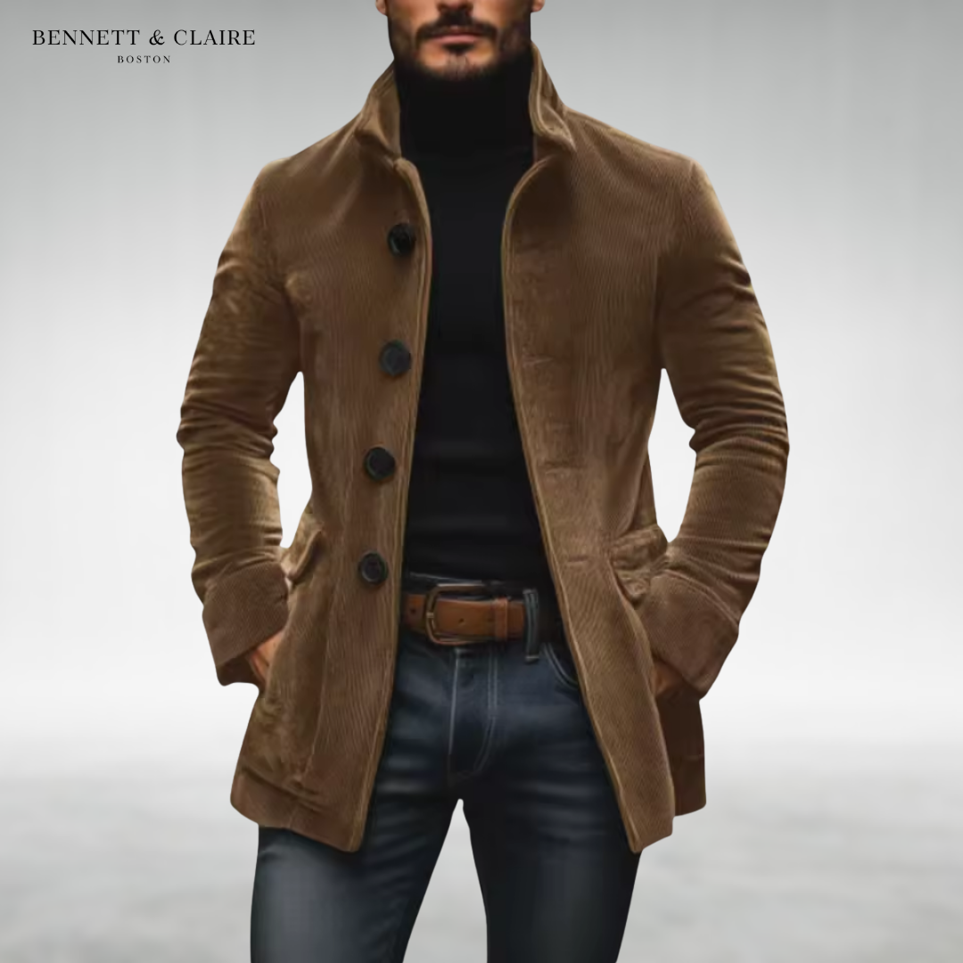 Calvin™ Stand Collar Coat