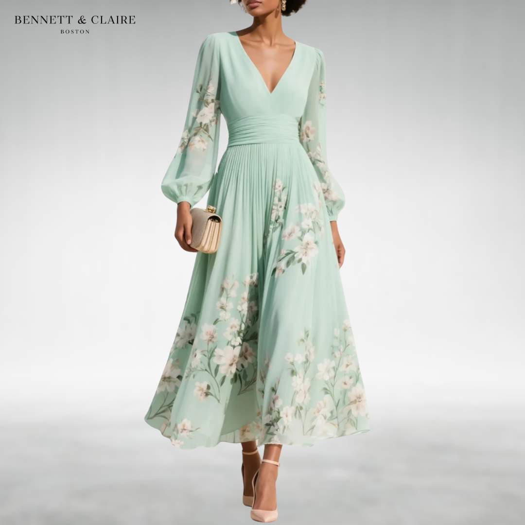 Marian™ Elegant Midi Dress