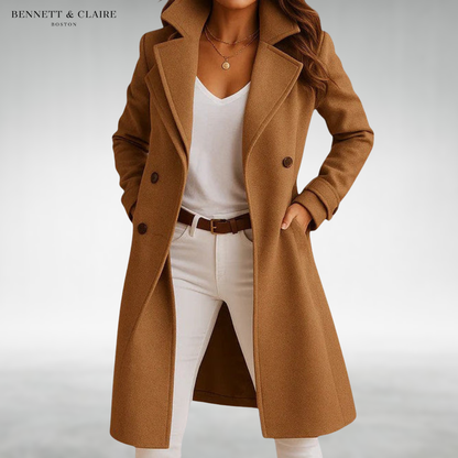 Elise Elegant Long Winter Coat