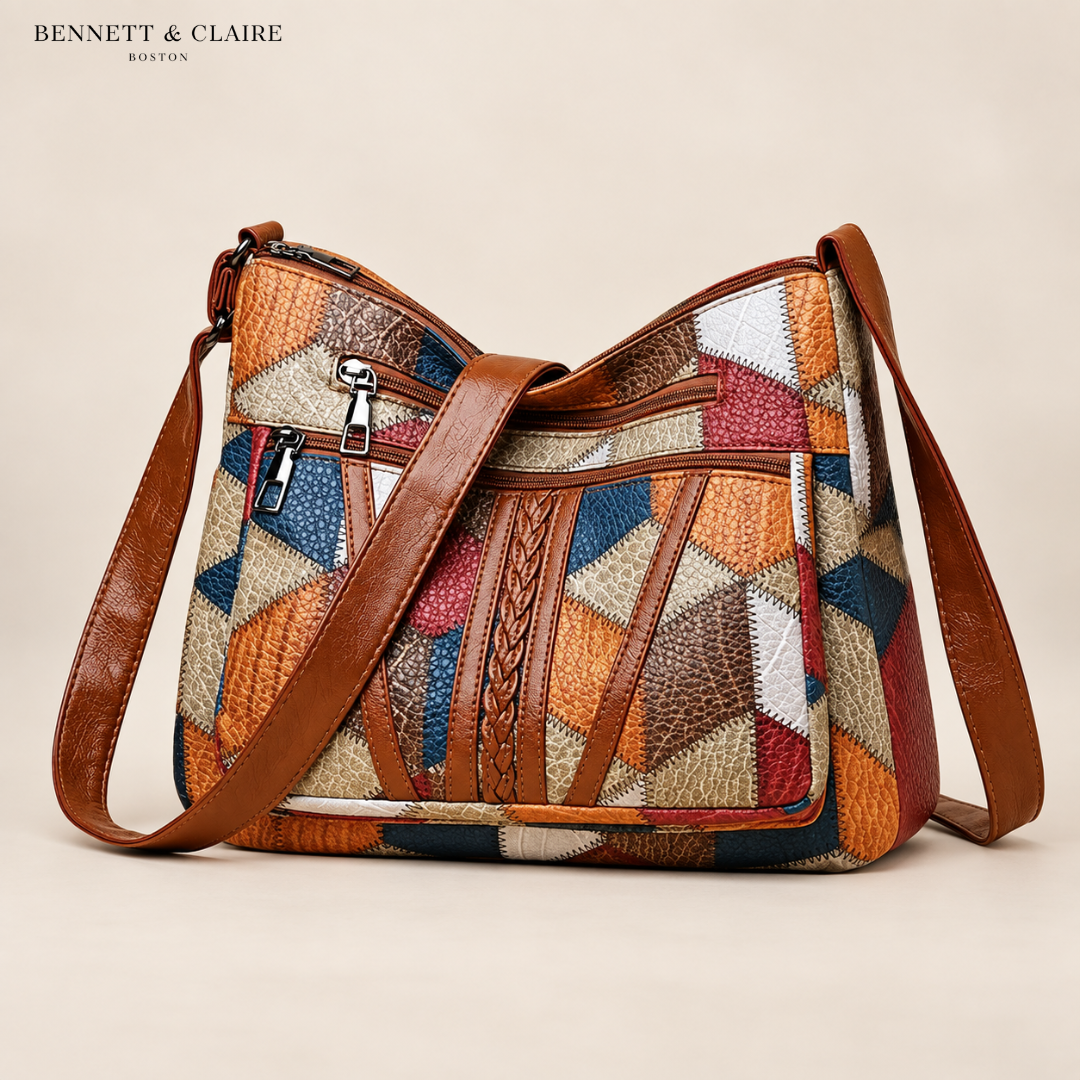 Jazzelle Multi-Pocket Crossbody Bag