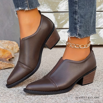 Mary Jane Comfort Slip-On Boots