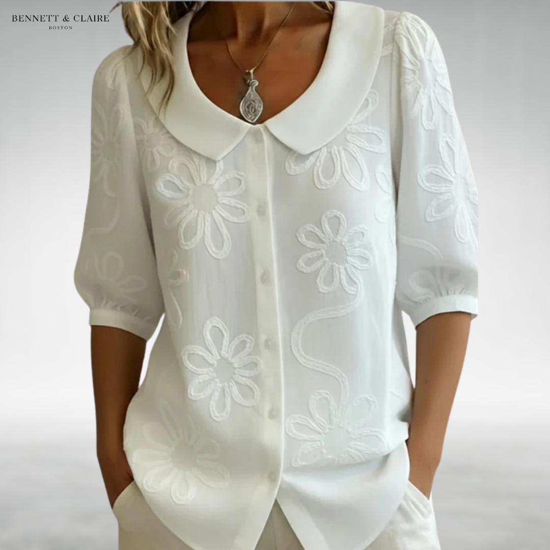 Violet™ Lightweight Floral Blouse
