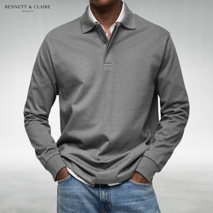 Steven™ Classic Long-Sleeve Polo