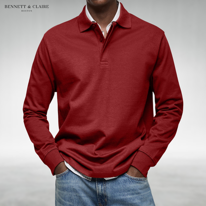 Steven™ Classic Long-Sleeve Polo