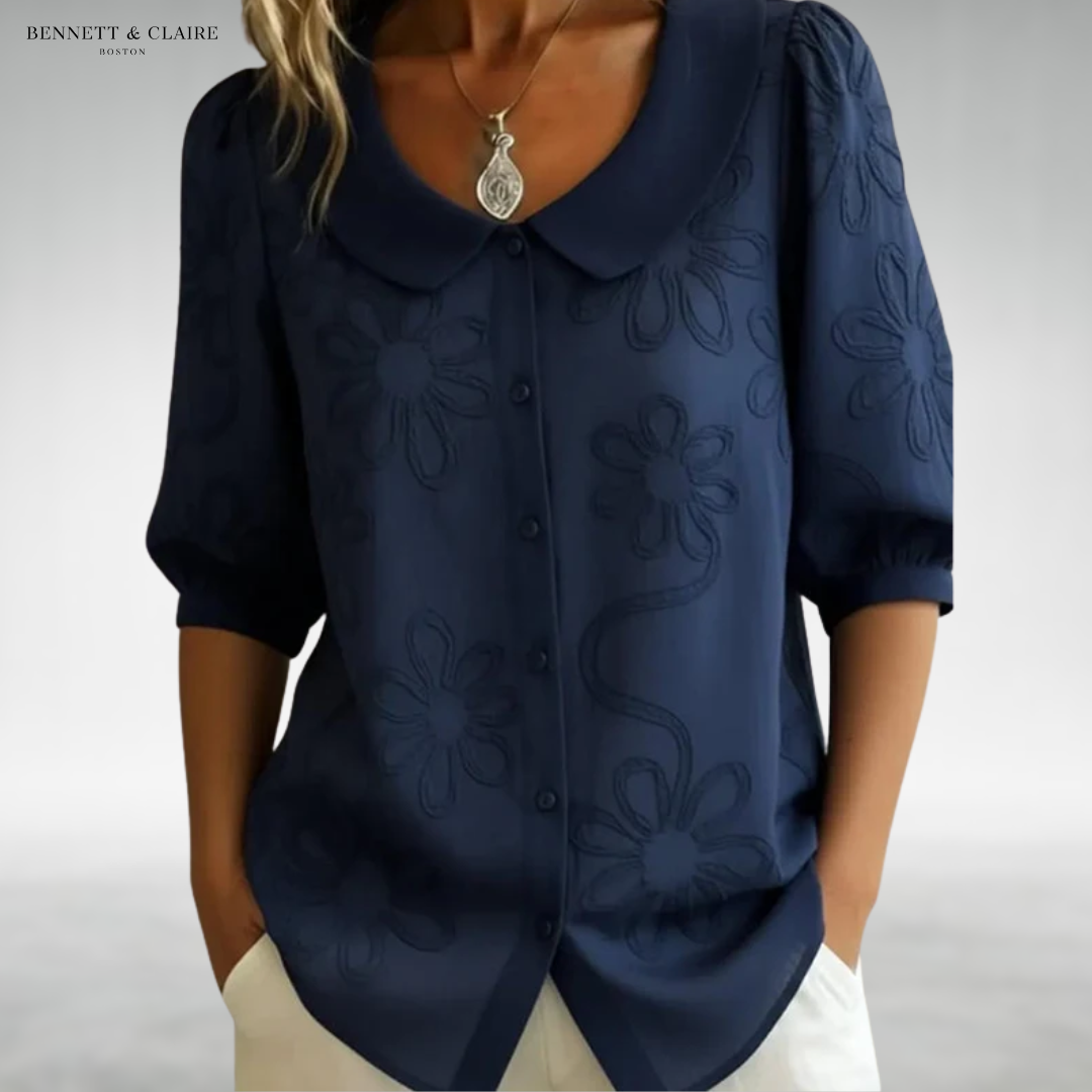 Violet™ Lightweight Floral Blouse