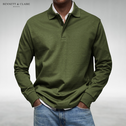Steven™ Classic Long-Sleeve Polo