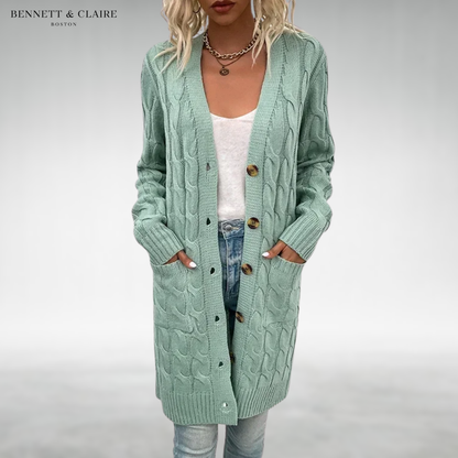Melissa™ Cozy Knit Long Cardigan