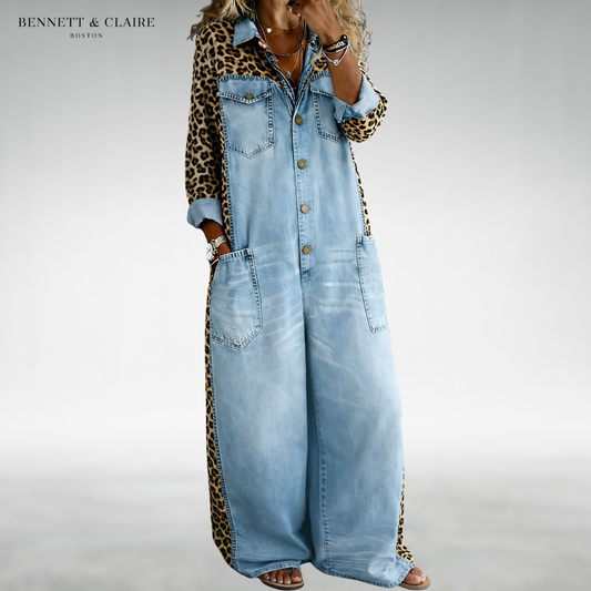 Anaya™ Relaxed Denim Jumpsuit