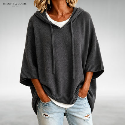 Maya Relaxed Hooded Sweater