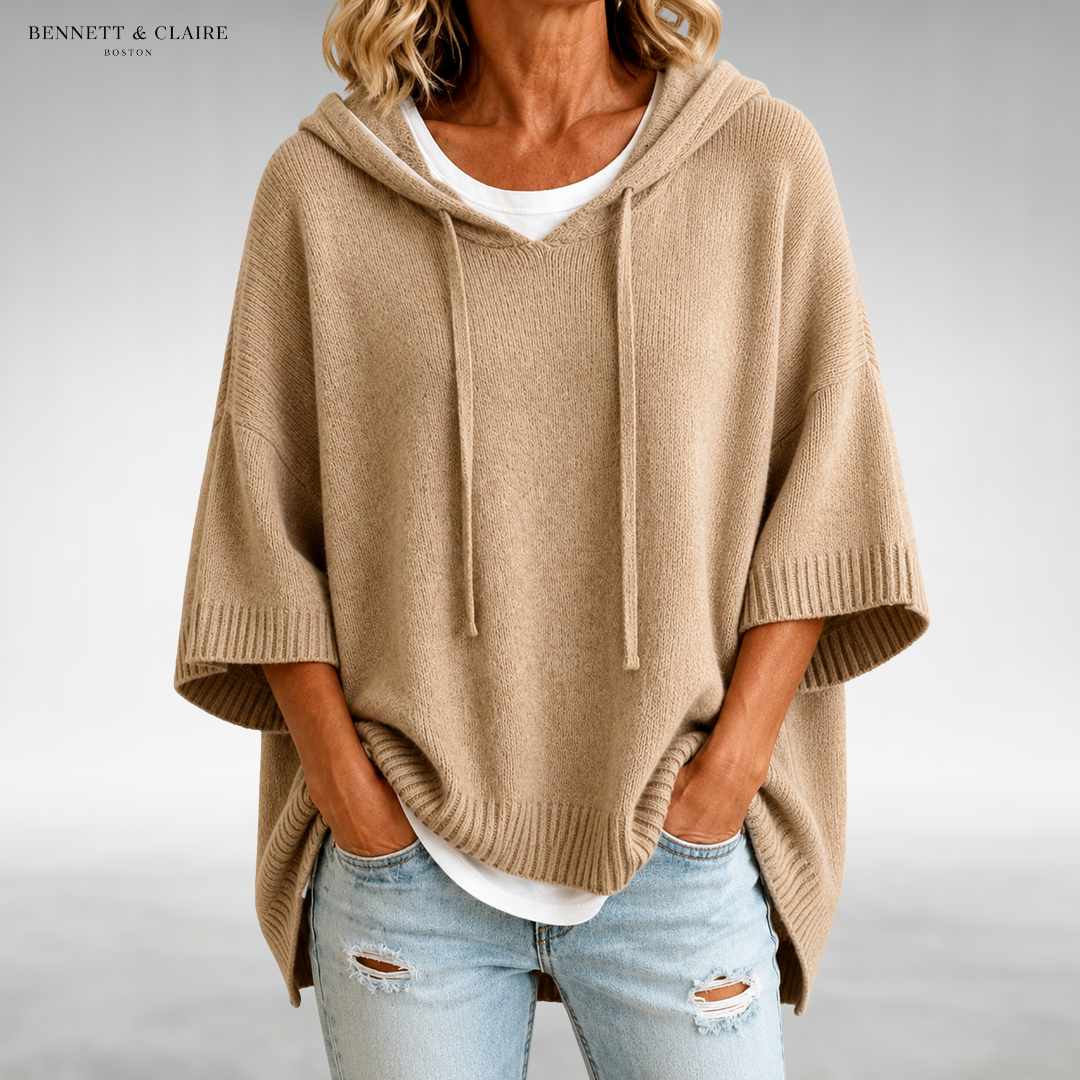 Maya Relaxed Hooded Sweater