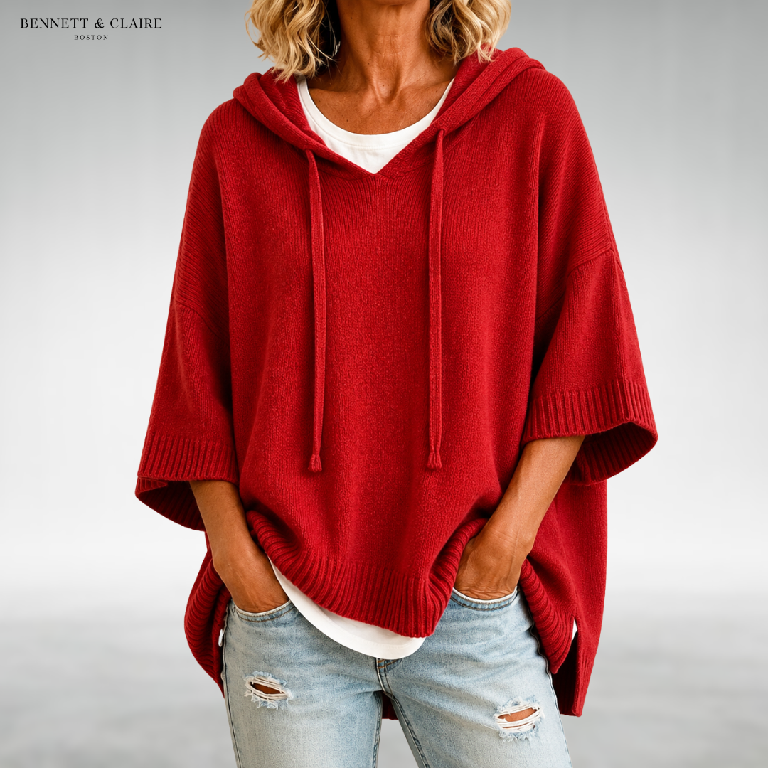 Maya Relaxed Hooded Sweater