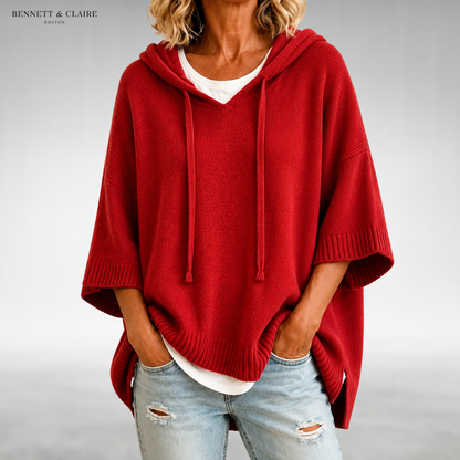 Maya Relaxed Hooded Sweater