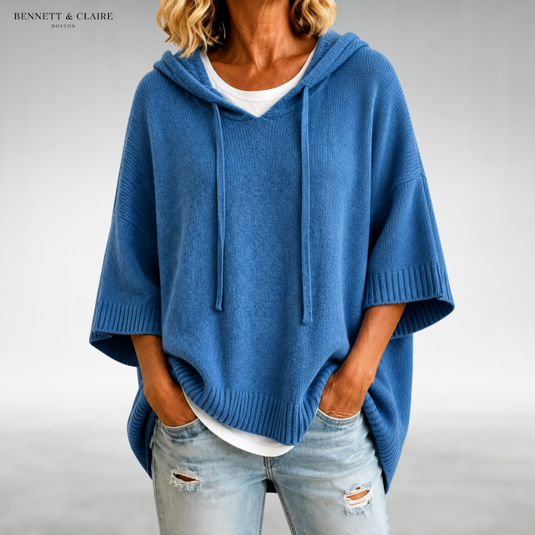 Maya Relaxed Hooded Sweater