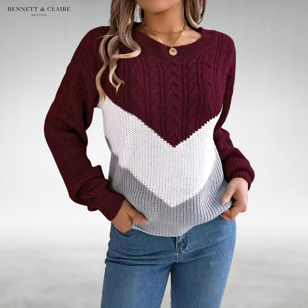 Edith™ Elegant Knit Sweater