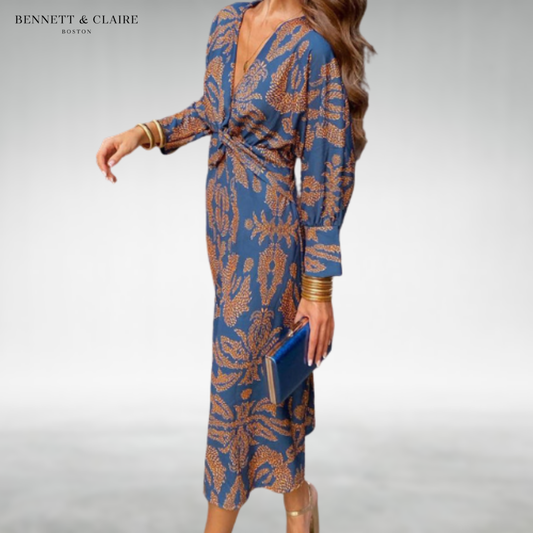 Nela™ Flattering Elegant Dress