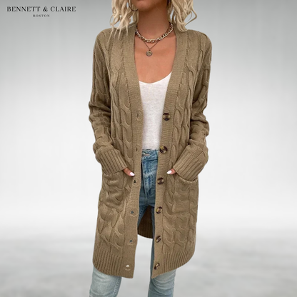 Melissa™ Cozy Knit Long Cardigan