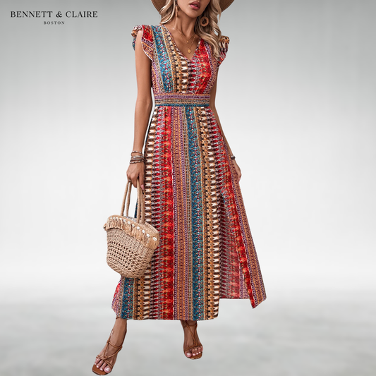 Alina™ Effortless Boho Maxi Dress