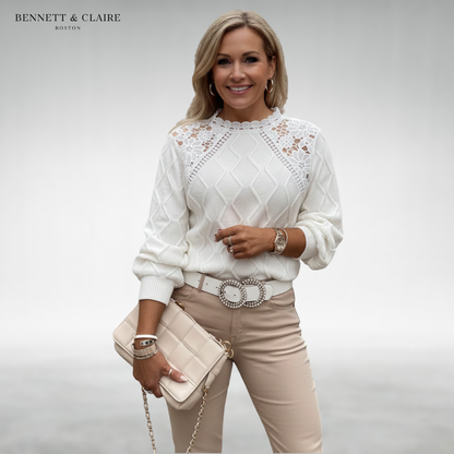 Melanie™ Elegant Knit Sweater