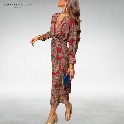 Nela™ Flattering Elegant Dress