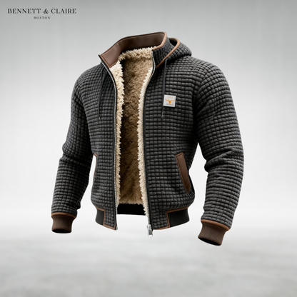 Hunter Waffle Zip-Up Jacket