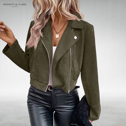 Ariana™ Elegant Suede Jacket