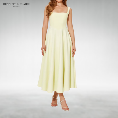 Clarissa™ Elegant Midi Dress