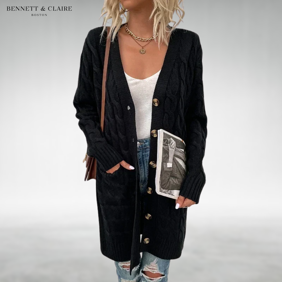 Melissa™ Cozy Knit Long Cardigan
