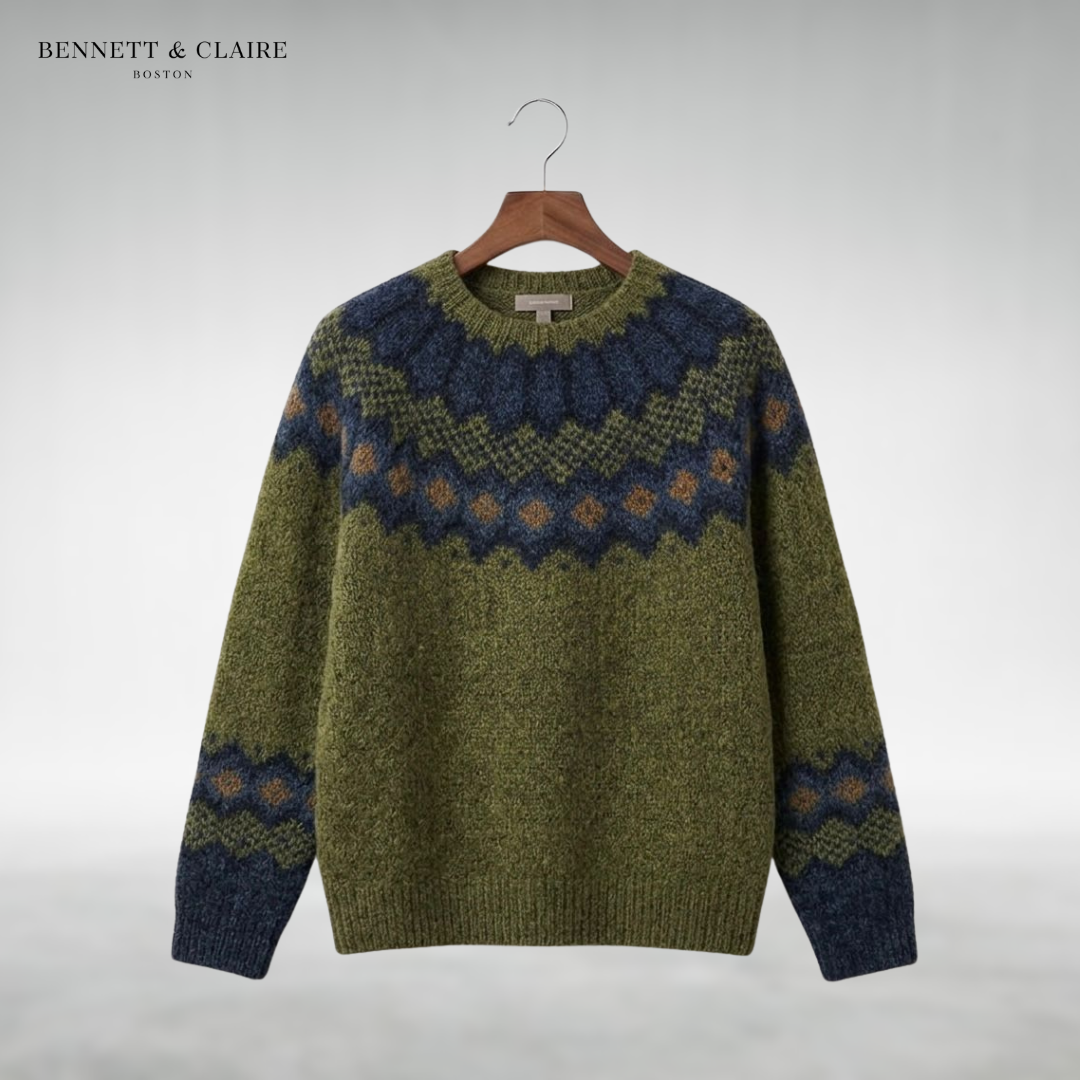 Hazel Nordic Pattern Sweater