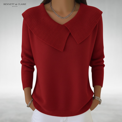 Hazel Warm Collar Sweater