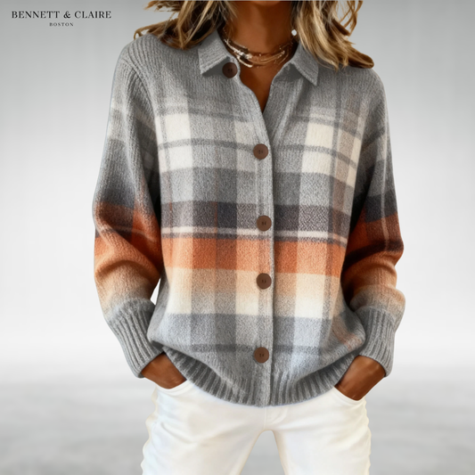 Audrey™ Cozy Button-Up Blouse