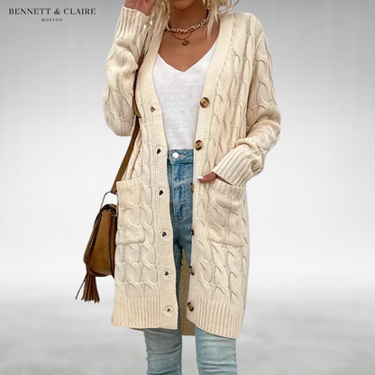 Melissa™ Cozy Knit Long Cardigan