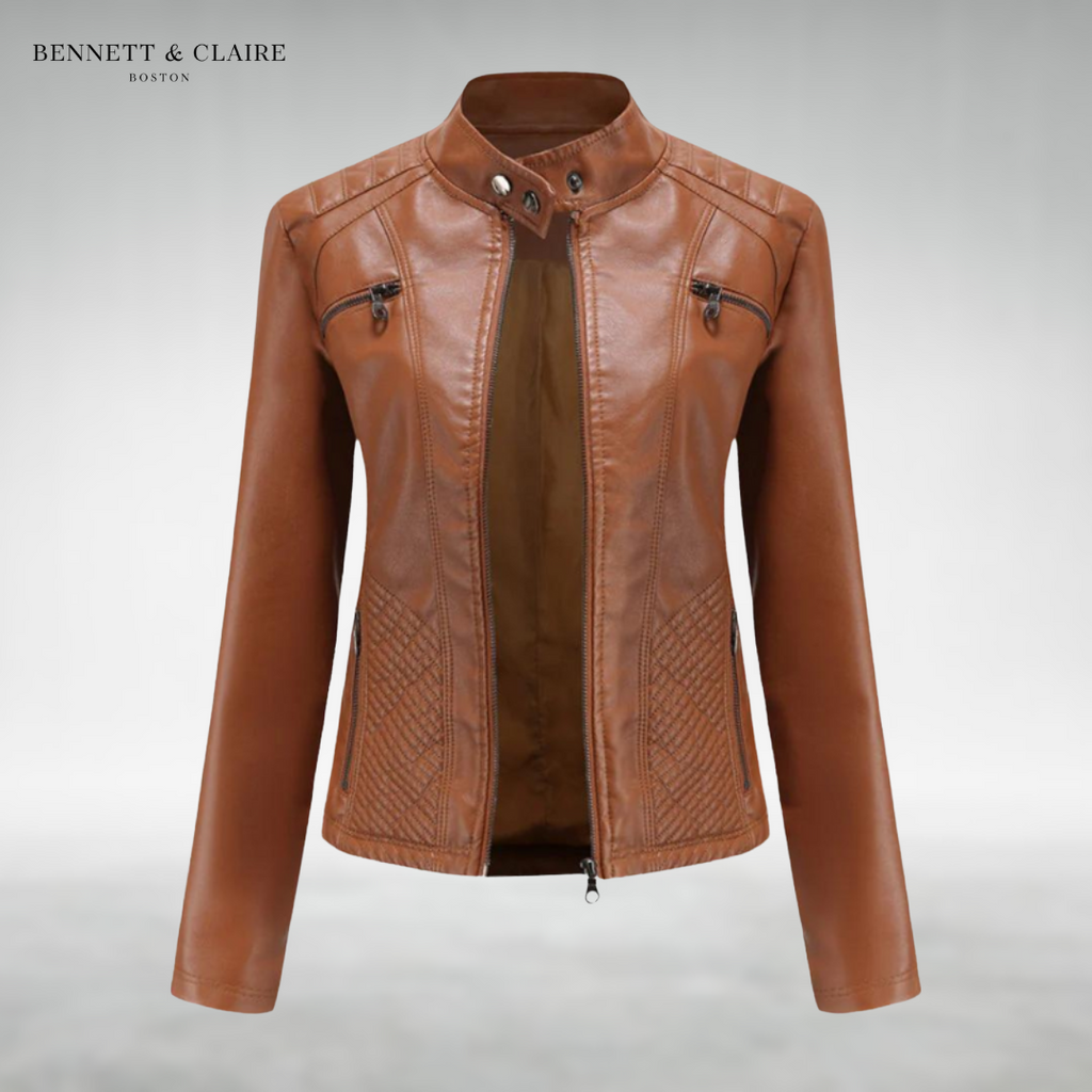 Robyn™ Stylish Leather Jacket