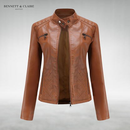 Robyn™ Stylish Leather Jacket