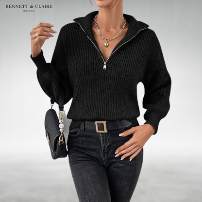 Marina™ Half-Zip Knit Sweater
