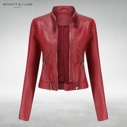 Lacey™ Elegant Leather Jacket