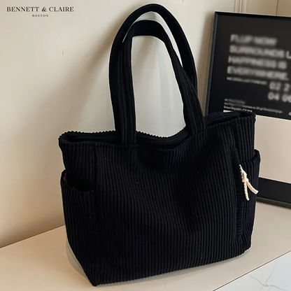 Sienna™ Corduroy Tote Bag