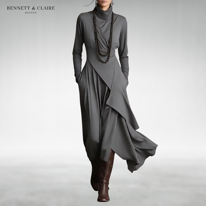Celestra™ Turtleneck Maxi Dress