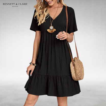 Isabella™ Flowy Dress with V-Neckline