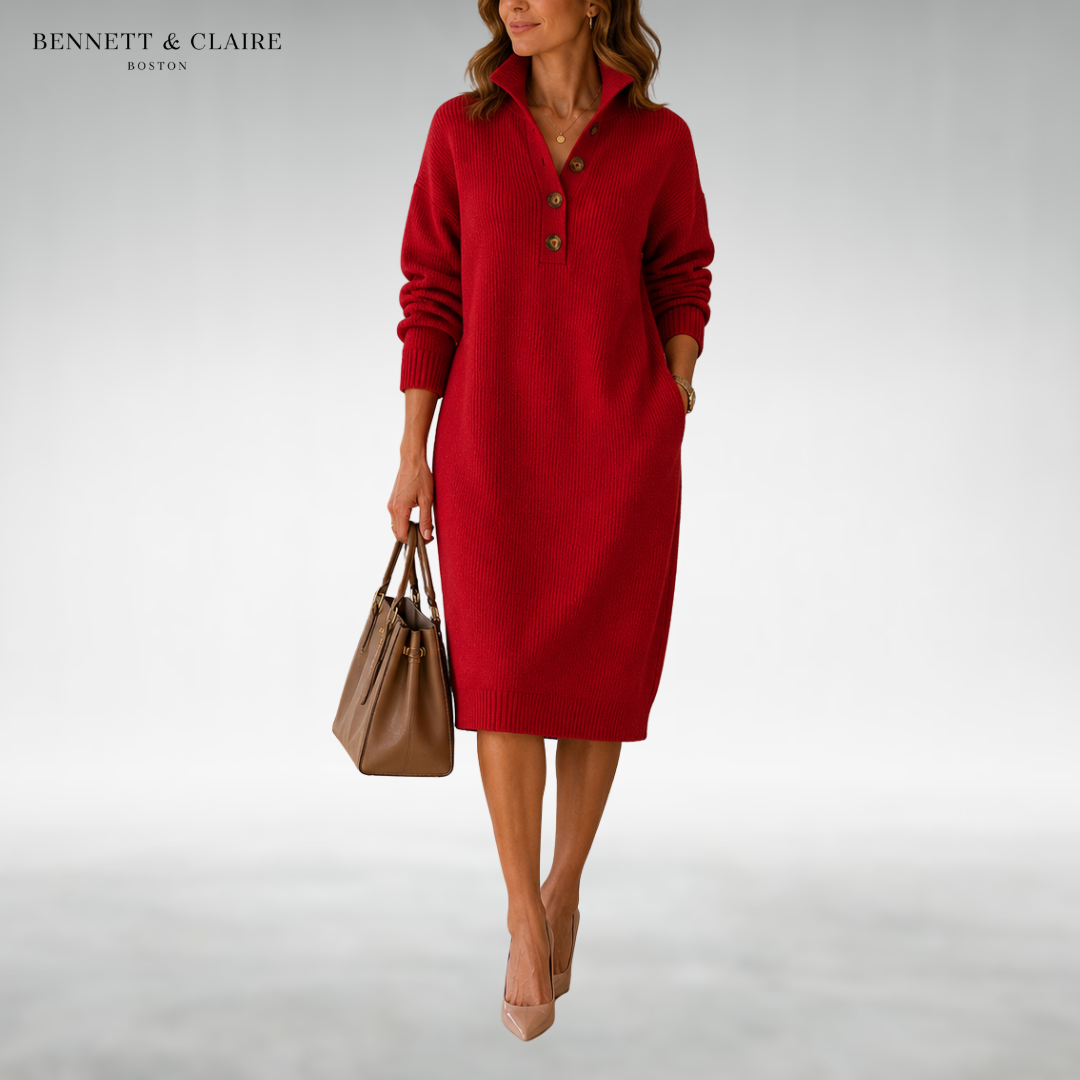 Brenda Cozy Sweater Dress
