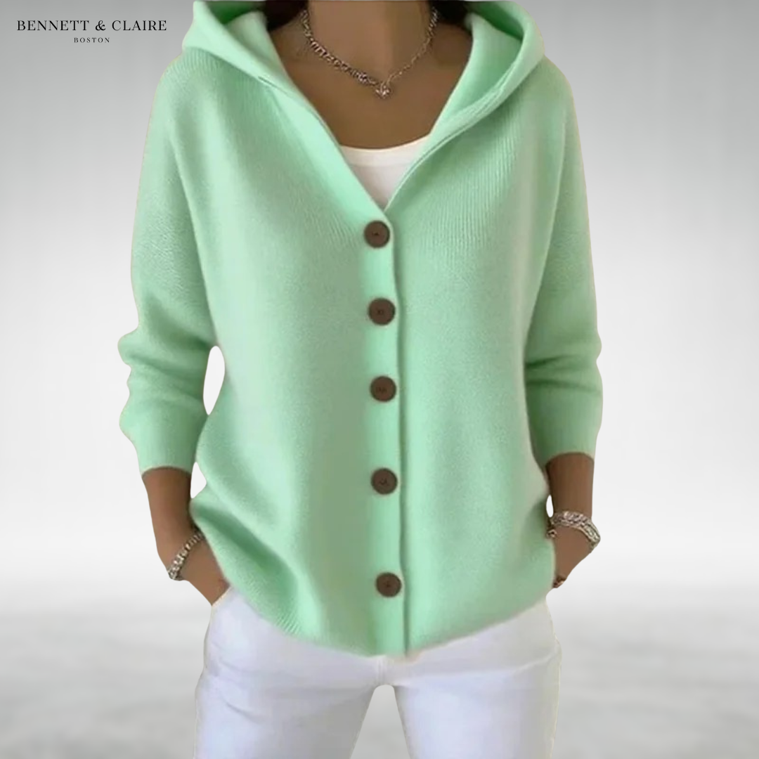 Olivia™ Soft Knit Hooded Cardigan