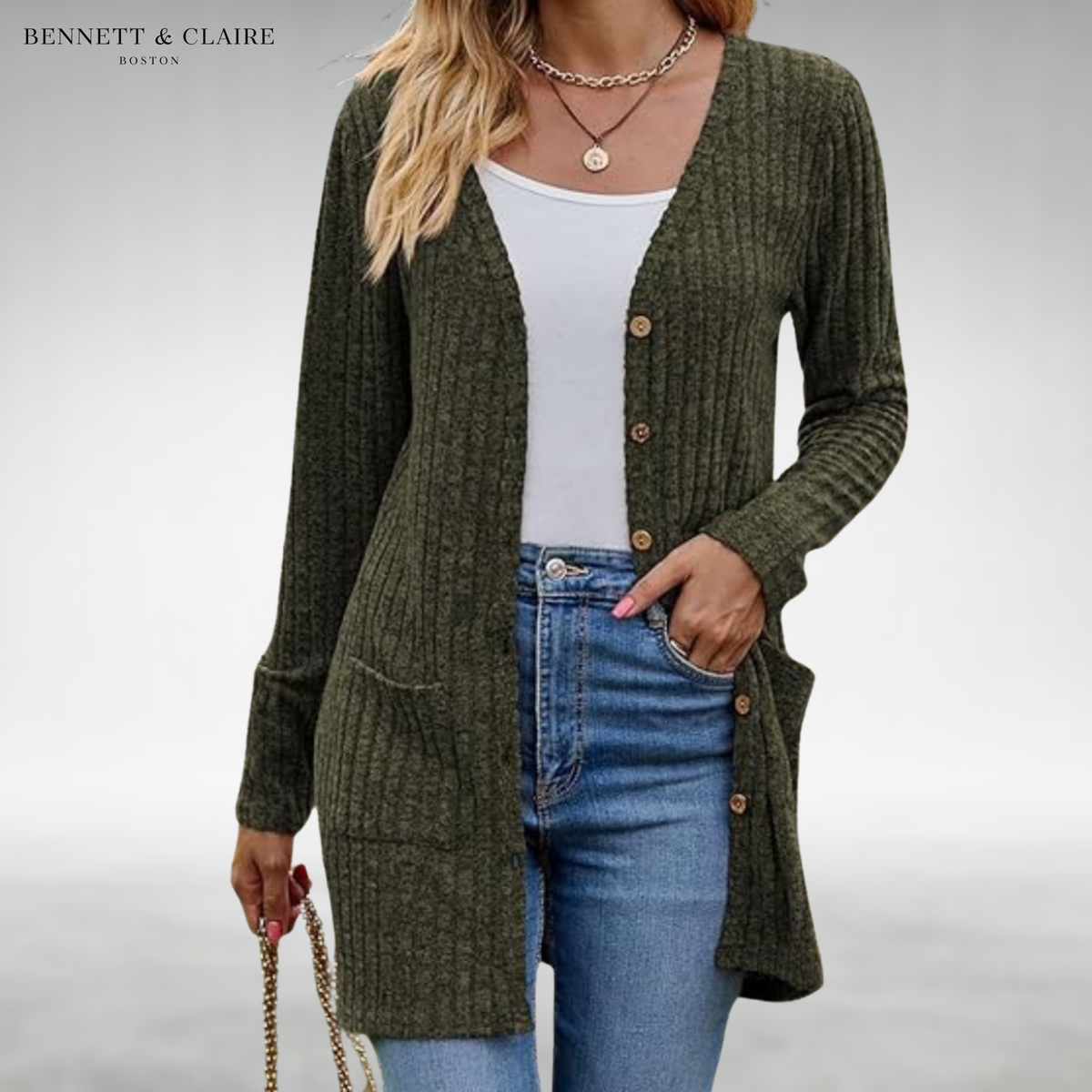Althea™ Elegant Women's Knit Cardigan