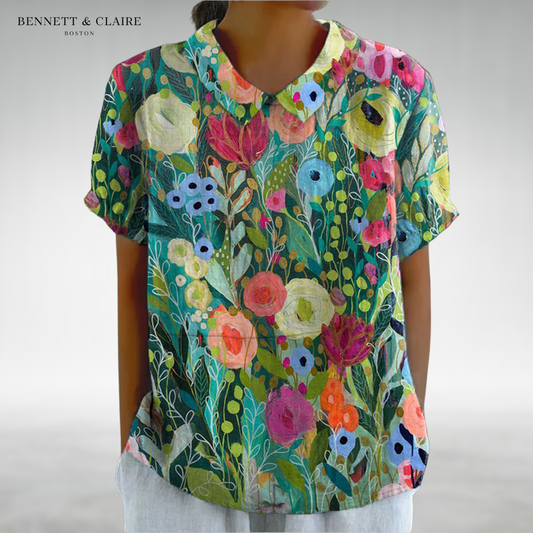 Clara™ Floral Comfort Blouse