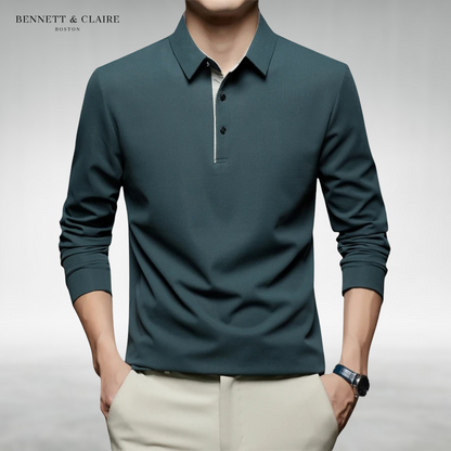 Collin™ Men's Long Sleeve Polo