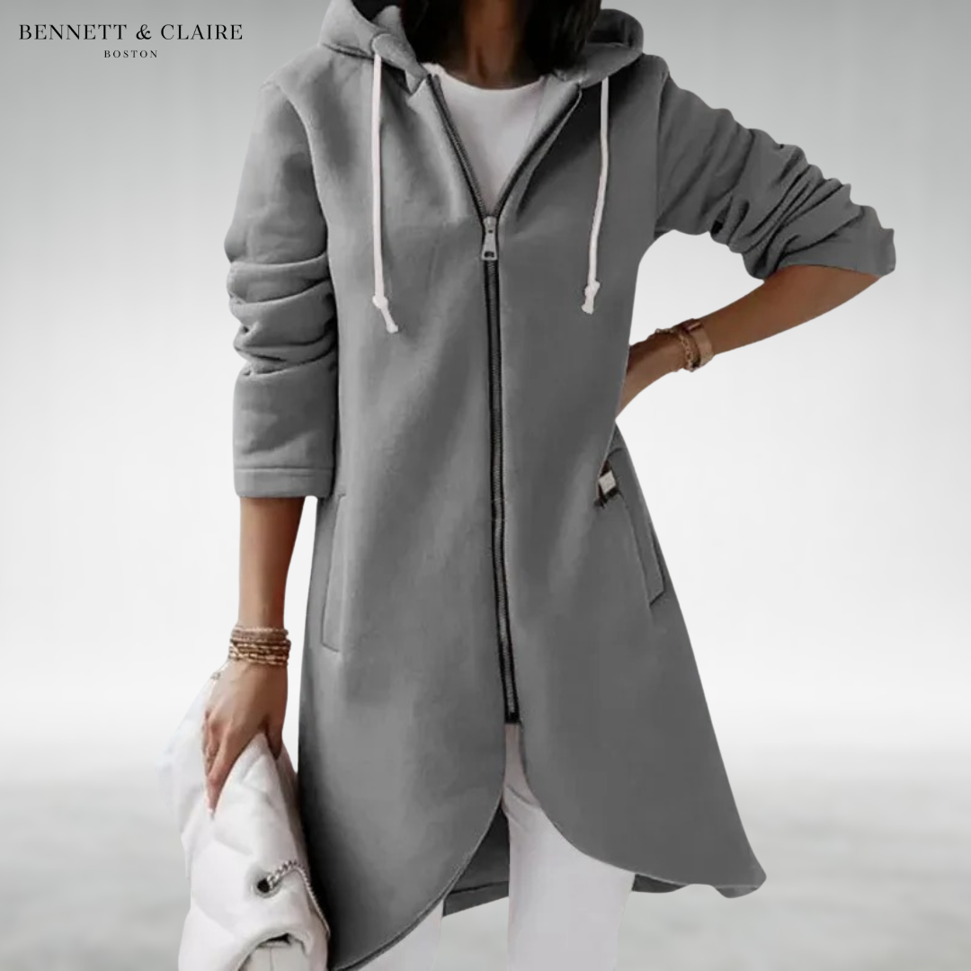 Diane™ Elegant Zip Hoodie