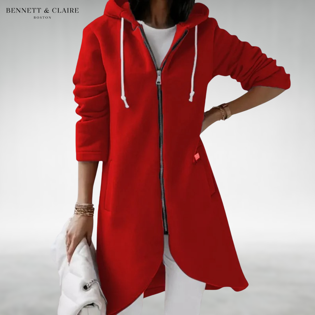 Diane™ Elegant Zip Hoodie