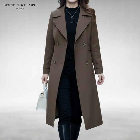 Olivia™ Fleece-Lined Trench Coat