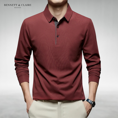 Collin™ Men's Long Sleeve Polo