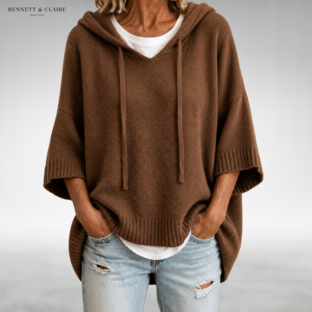 Maya Relaxed Hooded Sweater